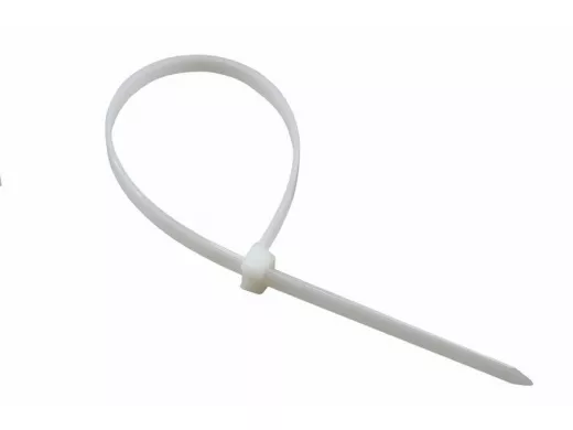 150x2,5мм кабельный хомут (стяжка нейлонoвая) nylon белая (100 шт) БЕЛАЯ REXANT (42гр.)