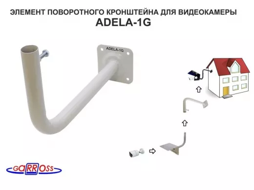 Кронштейн для антенн и видеокамер, вылет 35 см 