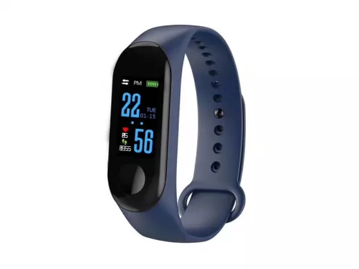 EZRA SW04 Синий cпорт браслет