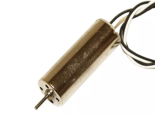 Двигатель 3,7V RC8523WB (L/Dдвиг=23/8,5mm, L/Dвала=8,5/1,0mm, 47500об/м, 0,08А, выв.ч/б.) для авиамо