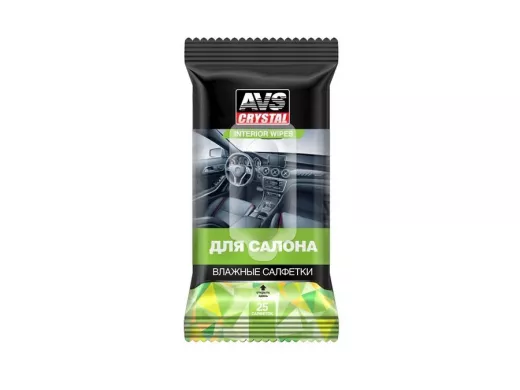 Влажные салфетки "Для Салона" 25 шт.AVS AVK-201