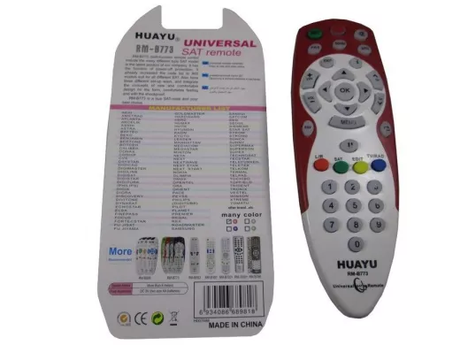 Пульт для спутниковых ресиверов HUAYU  (SAT) UNIVERSAL RM-B773