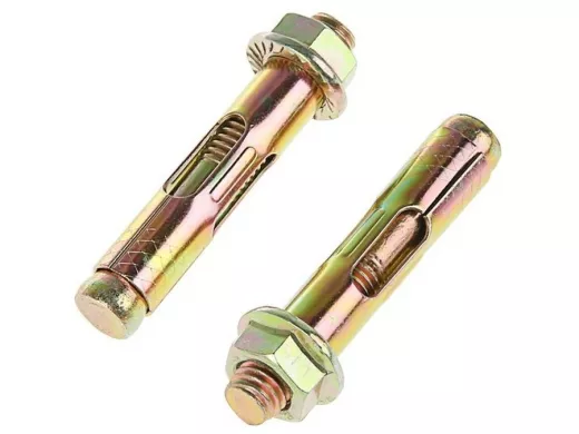 Анкерный болт с гайкой  8х 85 (100шт) "ABI-KREP 16762" 2,774кг резьба М6, вес 1шт 27,734г