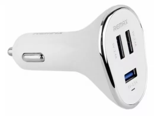 Автомобильный адаптер Remax 3USB 6.3 A (33000015)