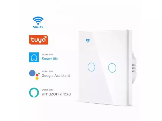 Орбита OT-HOS12 Умный выключатель (2кн, Wi-Fi, сенсор)