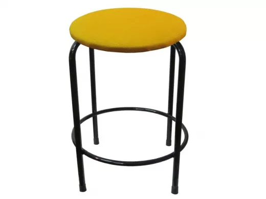 Табурет с подставкой для ног и полкой 