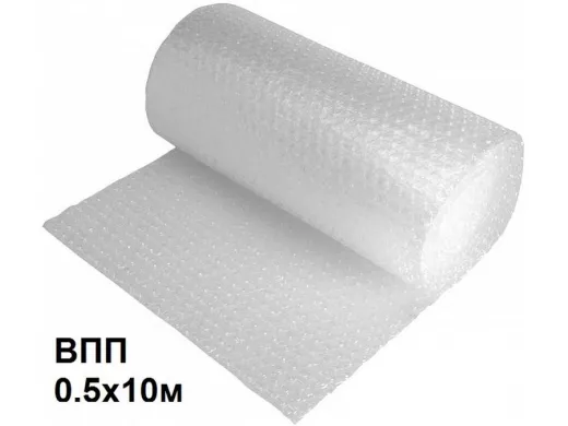 Воздушно-пузырьковая пленка ВПП 0,5*10м, высш.сорт