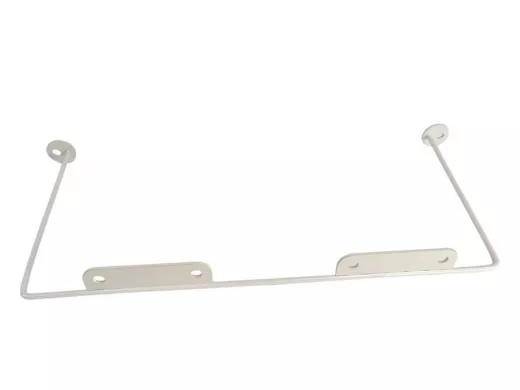 Кронштейн для подвесной полки, высота 15см, ширина 32см, серый НАБОР 1шт 