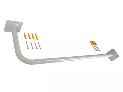 Поручень угловой для домов к стене или потолку, ширина 100см высота 30см 