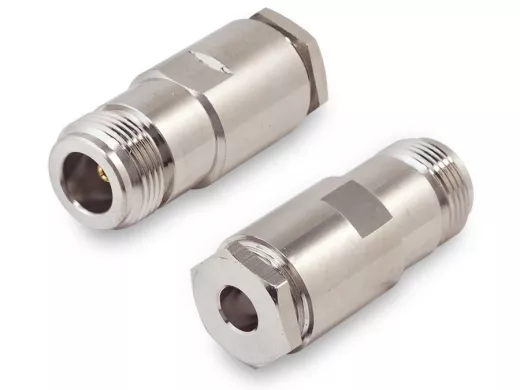 Разъем N-212F N(мама, female) RG-58 сборный под пайку