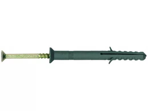 Дюбель с шурупом 6х40 Потайной борт "Омах" УС (175 шт) авт.фасовка  в упаковке 175шт, вес 1шт г, цен