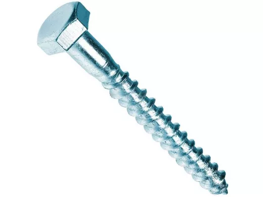Болты сантехнические оцинкованные  6х100мм DIN 571 (  1шт) "ABI-KREP 53061" глухарь, под ключ 10мм
