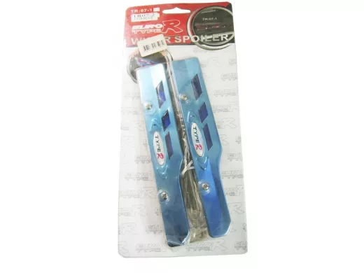 Спойлер на щетки дворника 07-2 синий с подсветкой