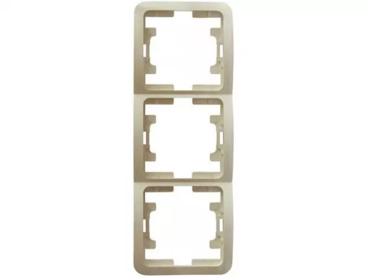 MAKEL  Mimoza крем рамка 3-ая верт 32033